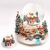 Snow Globe SANTA CLAUS WITH SLEIGH