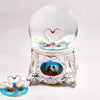 Snow Globe CLASIC WHITE SWANS IN LOVE 120 mm