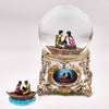 Schneekugel CLASIC ANTIQUE THE BOAT BURNING WITH LOVE