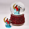 Snow Globe ROSES BUDS VIOLINIST IN THE MOONLIGHT 100 mm
