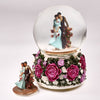 Snow Globe COLORFUL ROSES LOVE IN THE ROSE GARDEN 120 mm