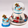 Snow Globe BIRTHDAY TRAIN IN THE SNOW 100 mm
